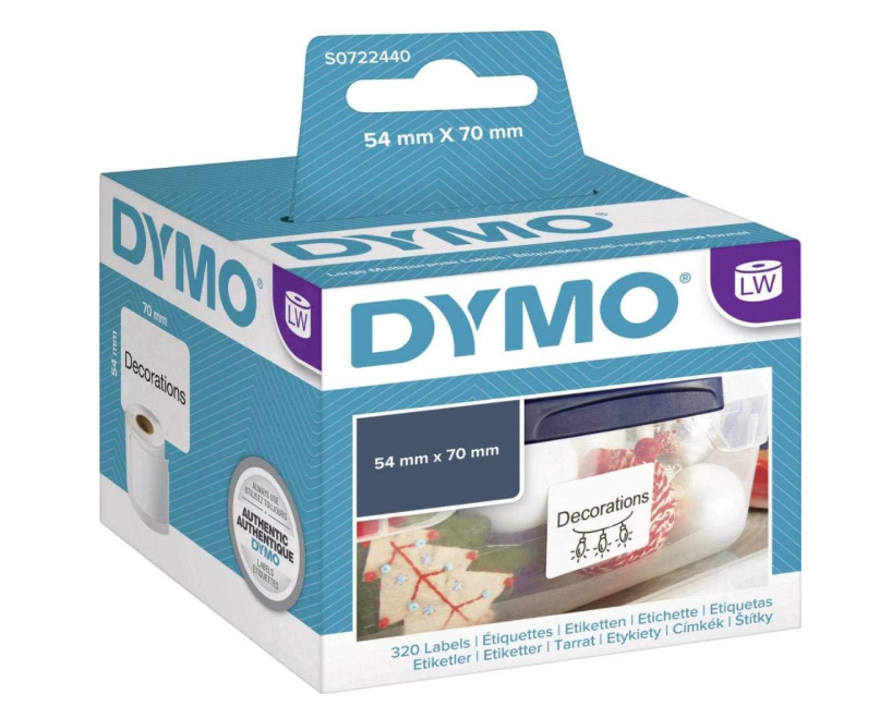 DYMO LabelWriter Disket Etiketi 70x54mm 320 Adet (99015LW)