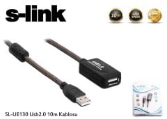 S-link SL-UE130 10 Metre USB 2.0 Aktif Extender Uzatma Kablosu