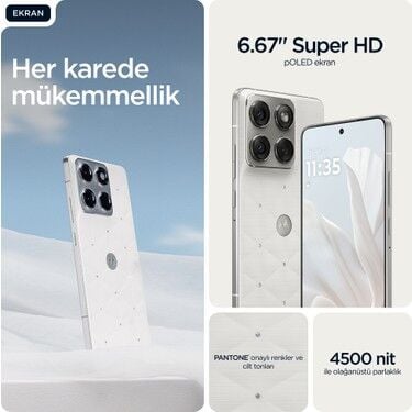 MOTOROLA EDGE 70 512 GB 12 GB RAM SWAROVSKI OZEL SERI