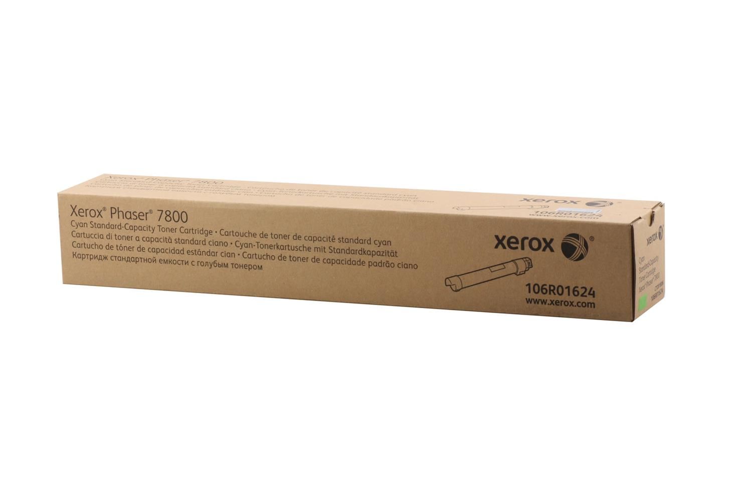 Xerox 106R01624 Phaser 7800 Standart Kapasiteli Cyan (Mavi) Toner Kartuşu (6.000 Sayfa)