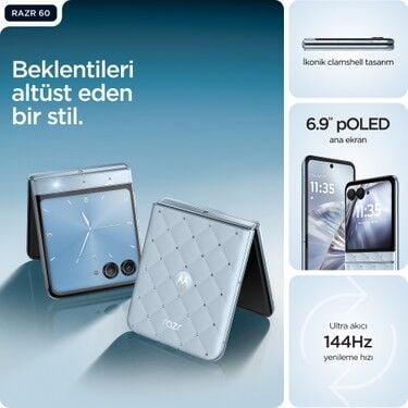 MOTOROLA RAZR 60 256 GB 8 GB RAM SWAROVSKI OZEL SERI