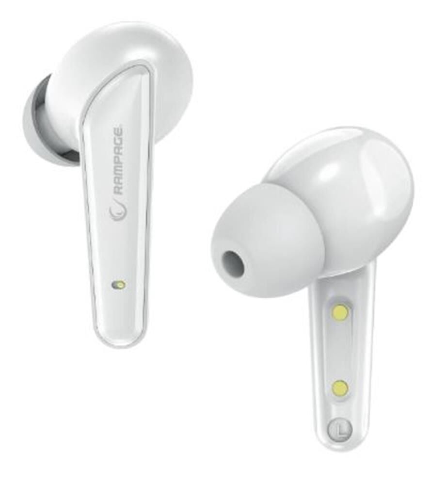 Rampage RM-TWS01G VIPER Beyaz Düşük Gecikmeli Bluetooth TWS Gaming Oyuncu Kulaklığı
