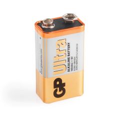 GP Batteries Ultra Alkalin 9V G-Tech Blok Pil Tekli Paket (1604AU)