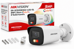 Hikvision DS-2CD2083G2-LI2U-SL 8MP 2.8mm ColorVu Ip Bullet Kamera