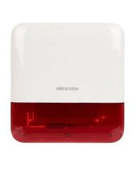 Hikvision AX PRO DS-PS1-E-WE Kablosuz Harici Alarm Sireni (Kırmızı LED)