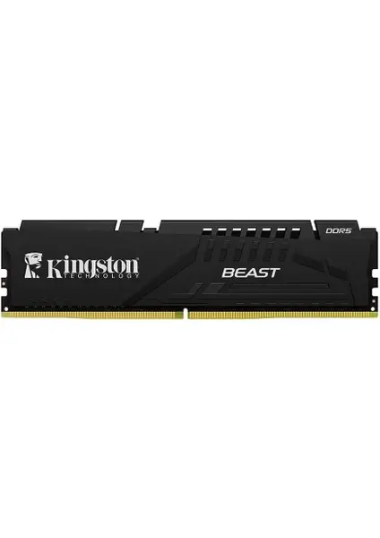 KINGSTON Beast Black Expo DDR5 16GB 6000MHz CL30 Soğutuculu PC Performans Ram