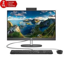 HP ProOne 240 G10 23.8'' i5-1334 16GB 512GB SSD WiFi 6 FreeDOS Siyah All-in-One Bilgisayar