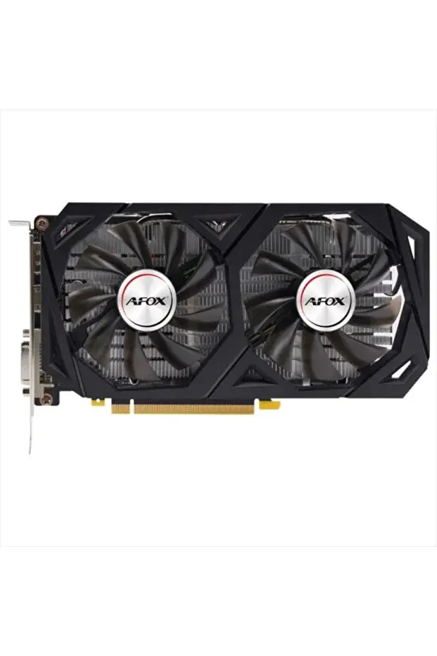 Afox Geforce GTX1660TI 6gb 192bit AF1660TI-6144D6H4 Dp DVI HDMI Atx Dual Fan Retail Pack Ekran Kartı
