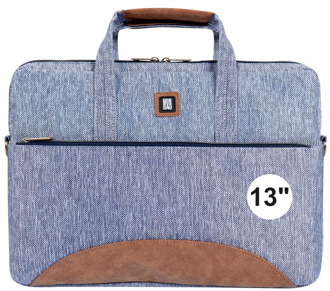 Minbag 545-04 13'' Jane Açık Gri Laptop Çantası