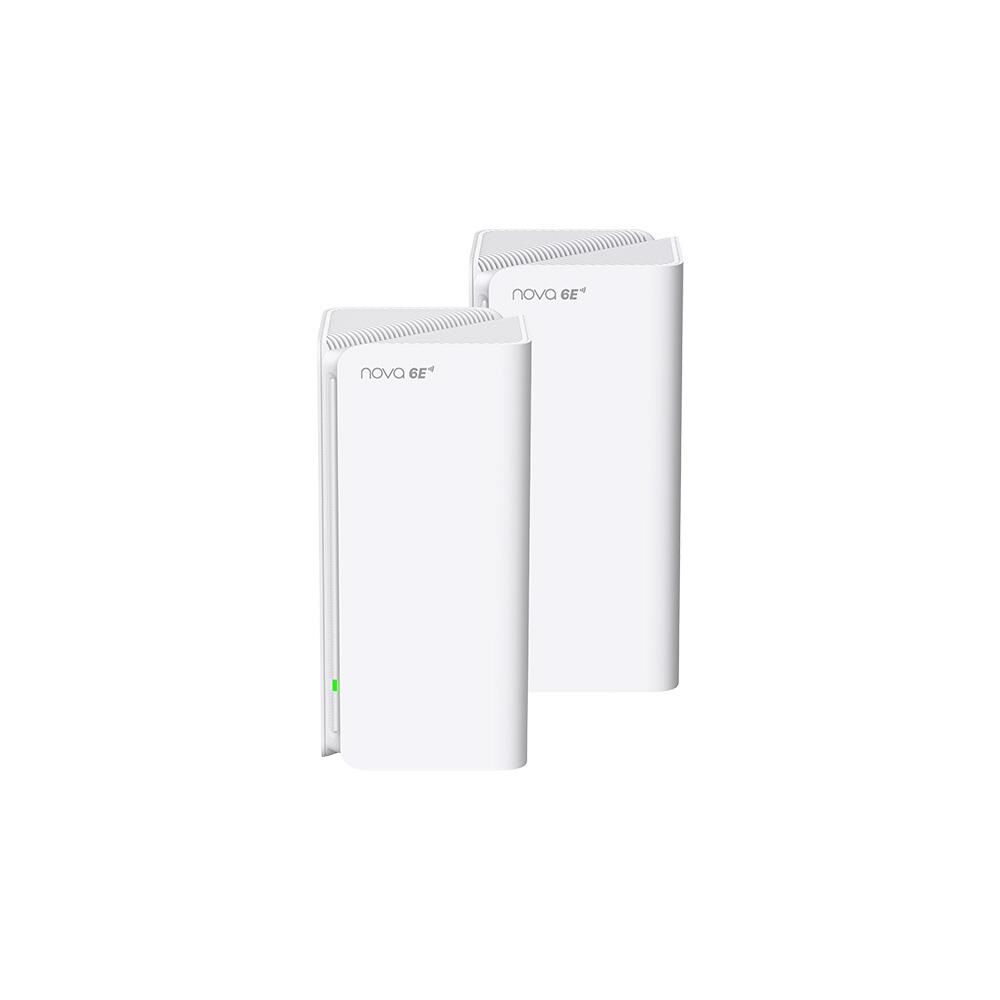 Tenda Nova MX21 Pro (2-Pack) AXE5700 Wi-Fi 6E Tri-Band Whole Home Mesh Sistemi