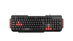 Hytech HYK-46 GAMY Kablolu USB Türkçe Q Gaming Klavye Siyah (Kırmızı Tuş Vurgulu)