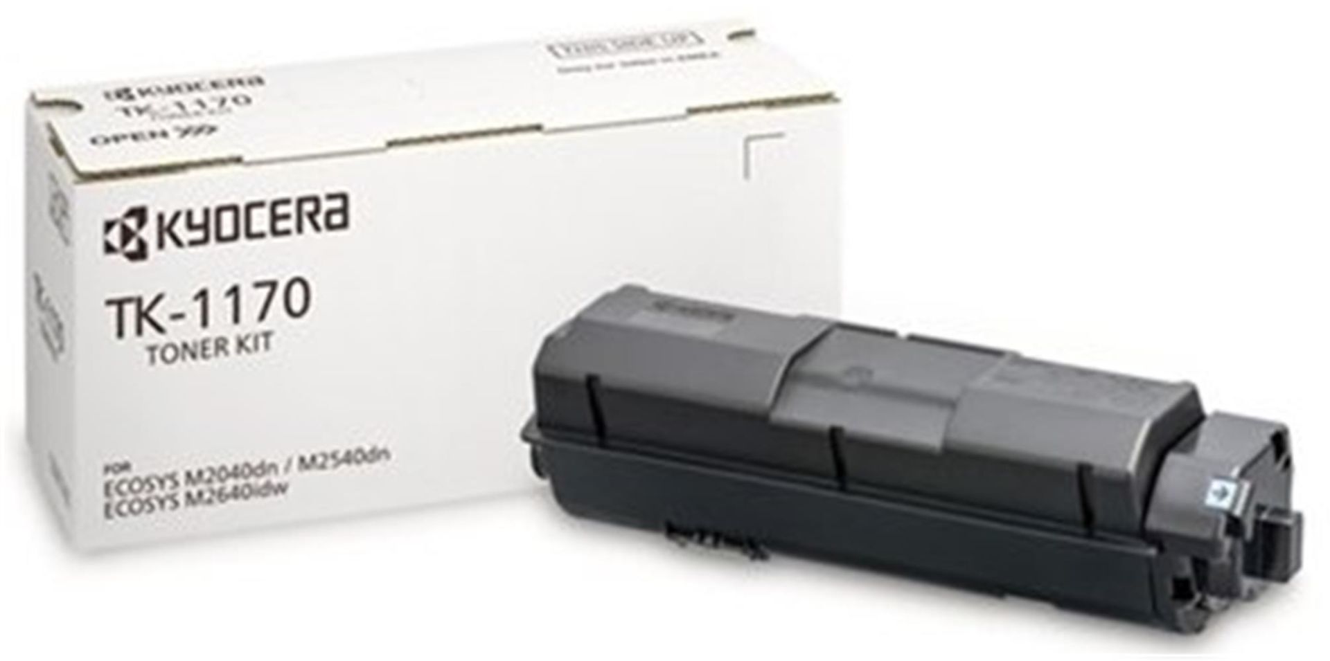 Kyocera TK-1170 Siyah Orijinal Fotokopi Toneri - Ecosys M2040dn, M2540dn, M2640idw Uyumlu (7.200 Sayfa)