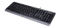 A4 Tech FK10 F USB Fstyler Gri TR Fn-Multimedya Klavye