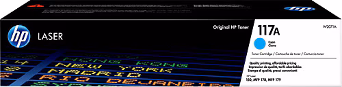 Hp W2071A Toner Kartuş Mavi (117A)