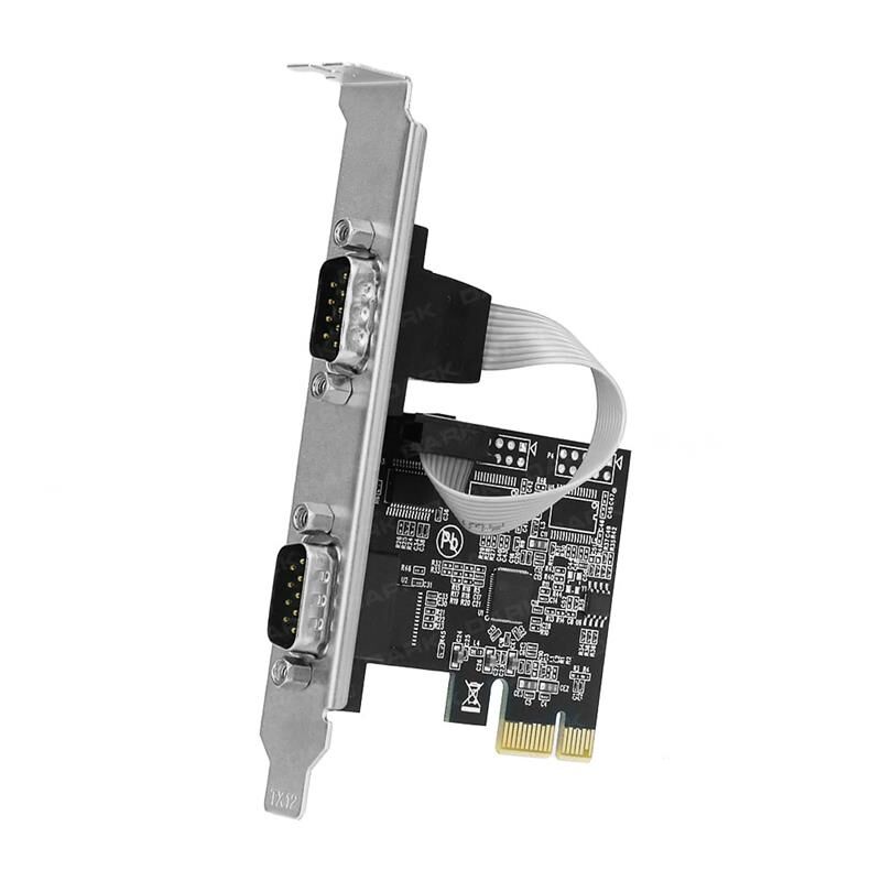 DARK DK-AC-PERS232 2 Port Seri Bağlantılı PCI Express x1 Kart | Veri İletişimi için Yüksek Performanslı Çözüm