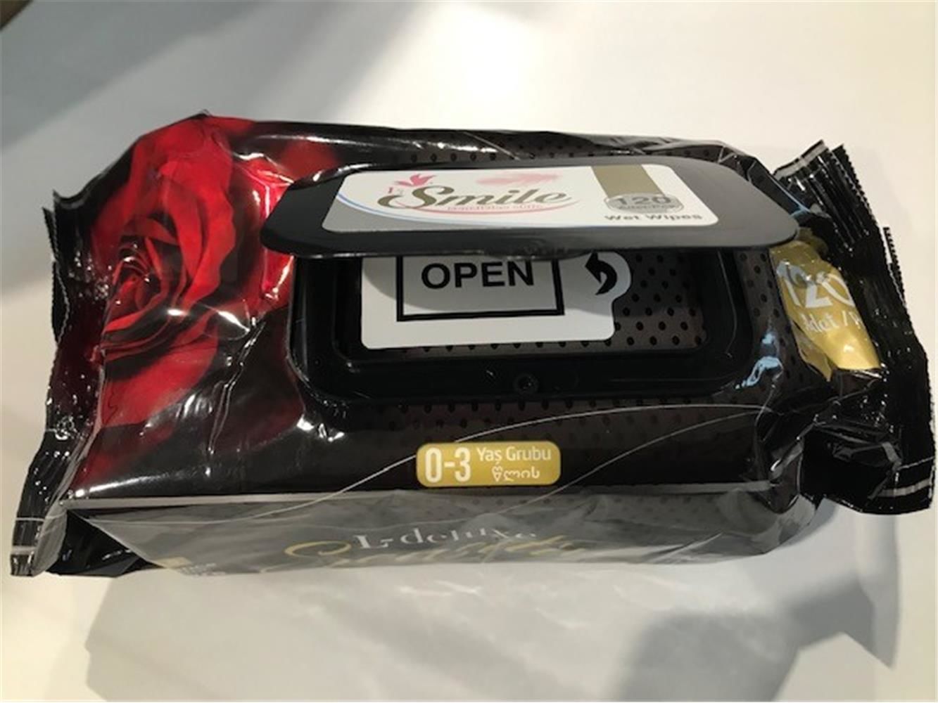 Smile Alkol ve Paraben İçermeyen Yumuşak Dokulu Islak Mendil (120'li Paket)