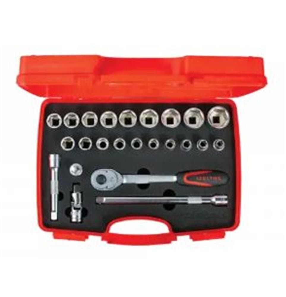 İzeltaş 1113002024 1/2'' Altı Köşe Lokma Anahtar Takımı 24 Parça