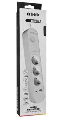 S-link SPG3-PD20 306 Joule PD 20W USB Type-C Girişli 3'lü Akım Korumalı Grup Priz (1.5m)