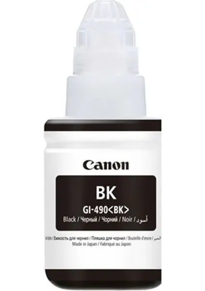 Canon GI-490BK Mürekkep Kartuş Siyah