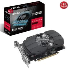 ASUS AMD Radeon RX550 2GB 64Bit GDDR5 PCI-Express 3.0 Ekran Kartı (PH-550-2G)