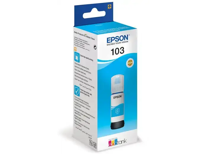Epson C13T00S24A Ink bottle 103 Cyan EcoTank