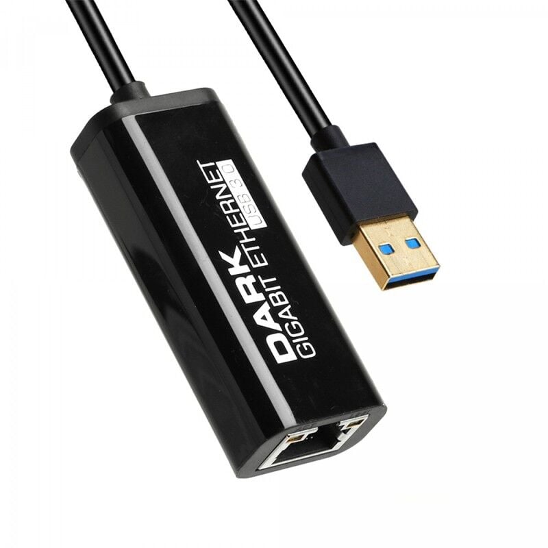 DARK DK-NT-U3GLANUSB 3.0 Gigabit Ethernet Adaptörü USB 3.0 Arayüzü ile Yüksek Hızlı İnternet Bağlantısı