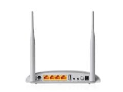 TP‑Link TD‑W9970 300 Mbps 4 Port ADSL2+/VDSL2 VPN Kablosuz Modem Router (Harici Anten, USB 2.0 Paylaşım, Dual WAN – DSL & EWAN)