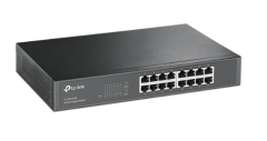 TP-Link TL-SG1016D 16 Port Gigabit Desktop/Rackmount Yönetilemez Switch 10/100/1000 Mbps Metal Kasa