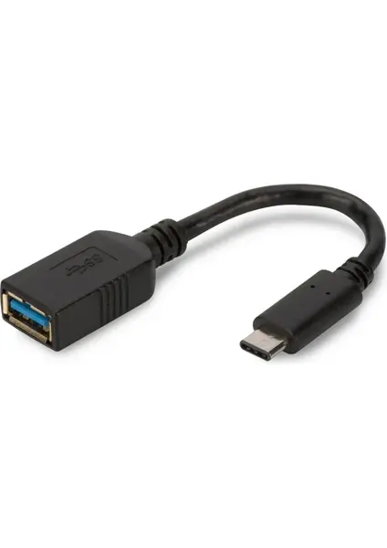 Digitus AK-300315-001-S 0,15M USB to Tip-C Çevirici