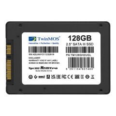 TwinMOS 128GB 2.5'' SATA3 SSD 580Mb-550Mb/s TLC 3DNAND