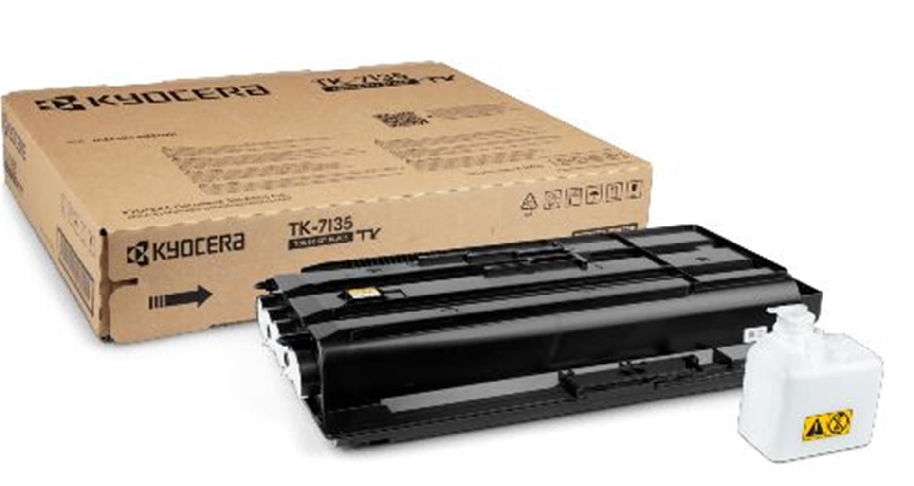 Kyocera TK-7135 Siyah Orijinal Fotokopi Toneri - Taskalfa MZ3200i Uyumlu (20.000 Sayfa)