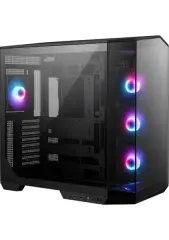 MSI MAG PANO M100R PZ ARGB Micro ATX Siyah Mid Tower Kasa PSU YOK