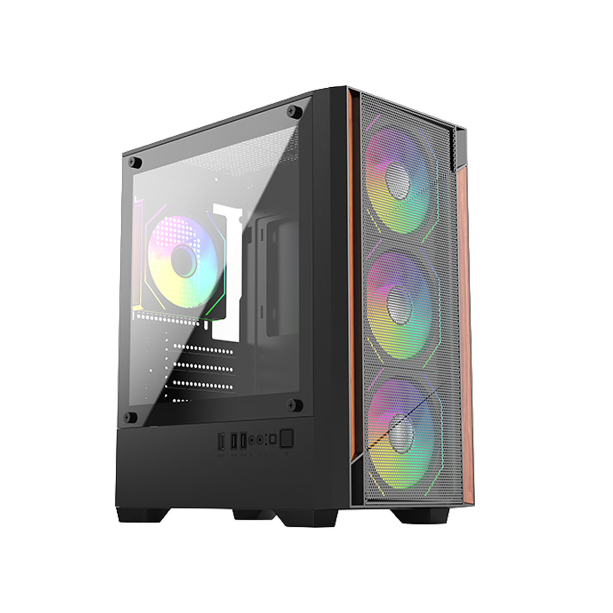 FRISBY FC-8980G 550W ARGB 4X FAN GAMING KASA