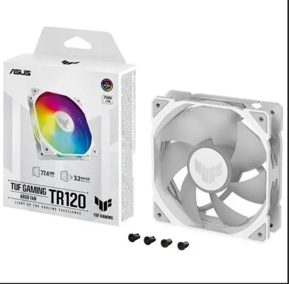 ASUS TUF TR120 120MM ARGB 3IN1 BEYAZ KASA FANI