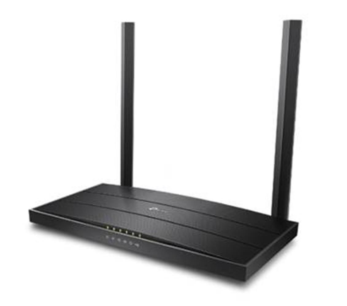 TP‑Link Archer VR400 AC1200 Dual Band 4-Port ADSL2+ / VDSL/ Fiber Modem Router