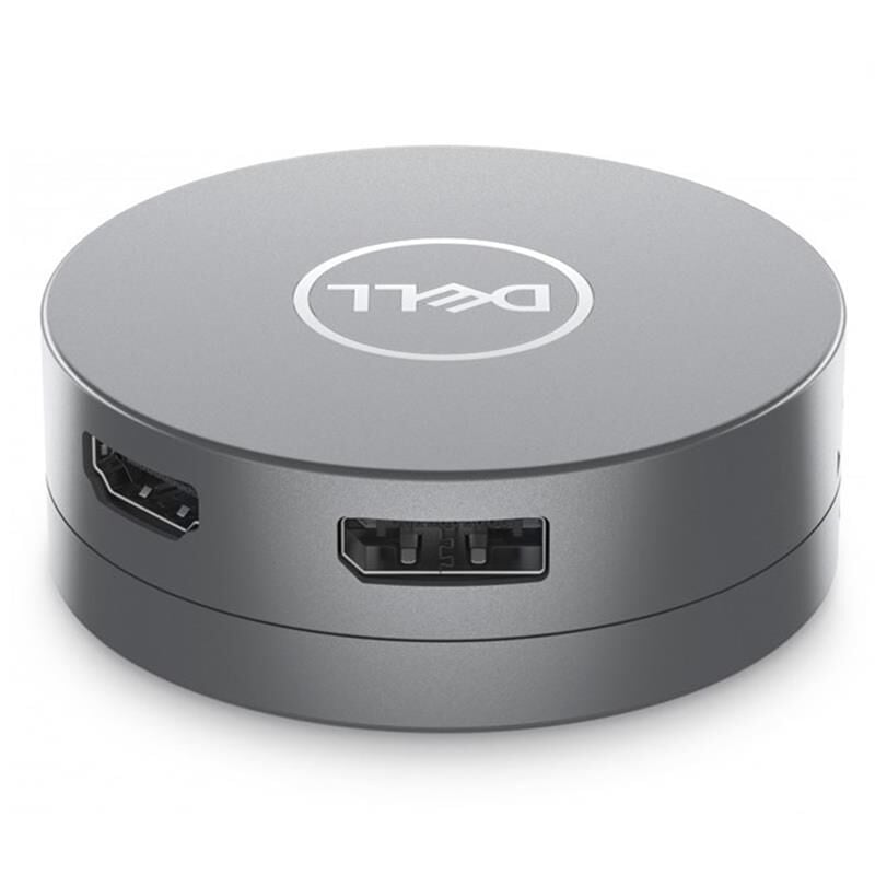 DELL 6IN1 DA305 Type-C Mobil Adaptör 470-AFKL – HDMI, VGA, USB-A, USB-C, Ethernet, ve SD Kart Okuyucu