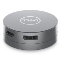 DELL 6IN1 DA305 Type-C Mobil Adaptör 470-AFKL – HDMI, VGA, USB-A, USB-C, Ethernet, ve SD Kart Okuyucu