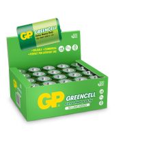 GP Greencel R20 D Boy Çinko Karbon Kalın Pil 20'li Paket (Ürün Kodu: GP13G-2S2)