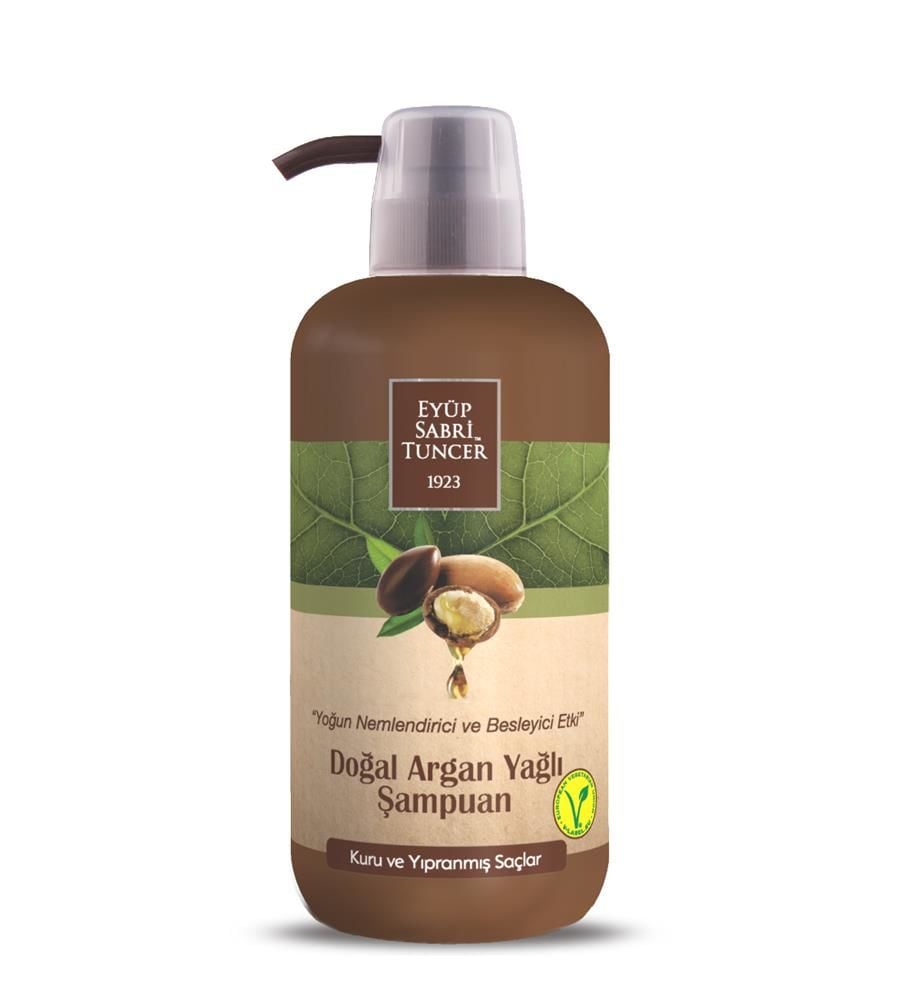Eyüp Sabri Tuncer 600ml Doğal Argan Yağlı Şampuan
