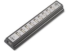 S-Link SL-U110 (SL-H105) 10 Port USB 2.0 Adaptörlü Hub