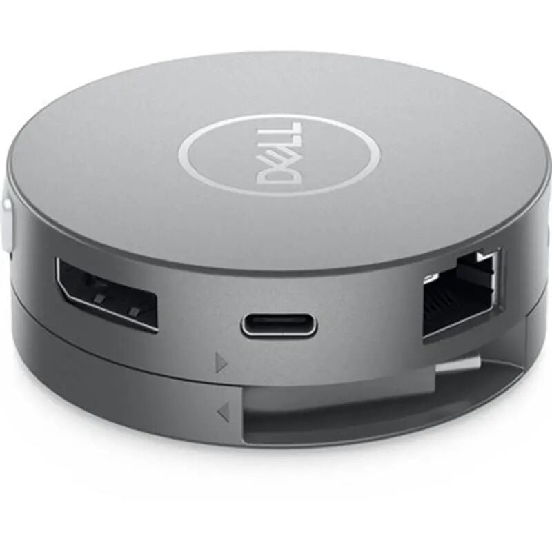 DELL DA310 Type-C Mobil Adaptör 470-AEUP USB-C Çoklayıcı 4K Çözünürlük Destekli HDMI, VGA, USB 3.0 ve Ethernet Bağlantıları Siyah