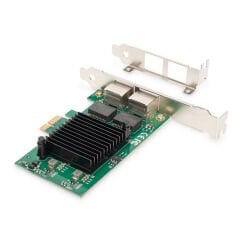 DIGITUS Assmann 2 Port Gigabit  PCI Express Ethernet Kartı