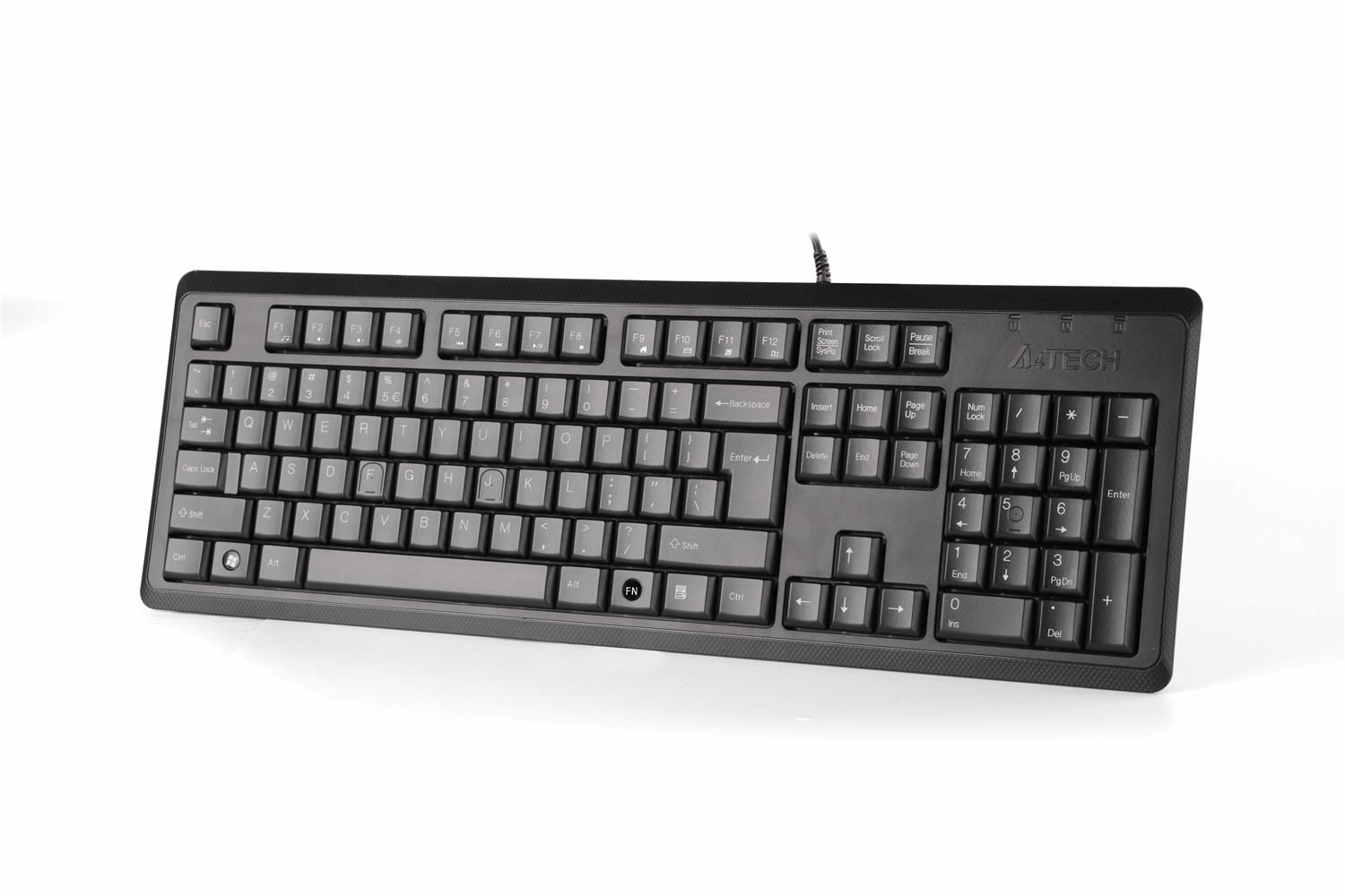 A4 Tech KR-92 Q USB Siyah TR FN Multimedya Klavye