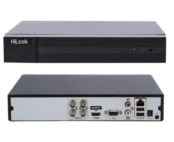 HiLook DVR-204G-M1 4 Kanal 8MP H.265+ HD-TVI AHD CVI CVBS IP Destekli DVR Güvenlik Kamera Kayıt Cihazı