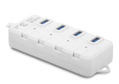 S-Link SL-U307W Beyaz 4 Port USB 3.0 Çoklayıcı