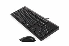 A4 Tech KR-9276 Q USB FN Multimedya Klavye + Optik Kablolu Mouse Set