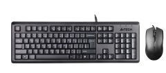 A4 Tech KR-9276 Q USB FN Multimedya Klavye + Optik Kablolu Mouse Set