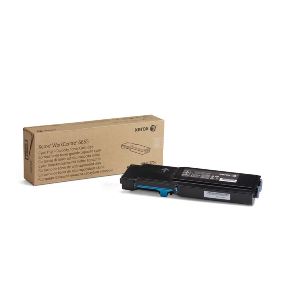 Xerox WorkCentre 6655 Cyan (Mavi) Yüksek Kapasiteli Lazer Toner Kartuşu (7.500 Sayfa)