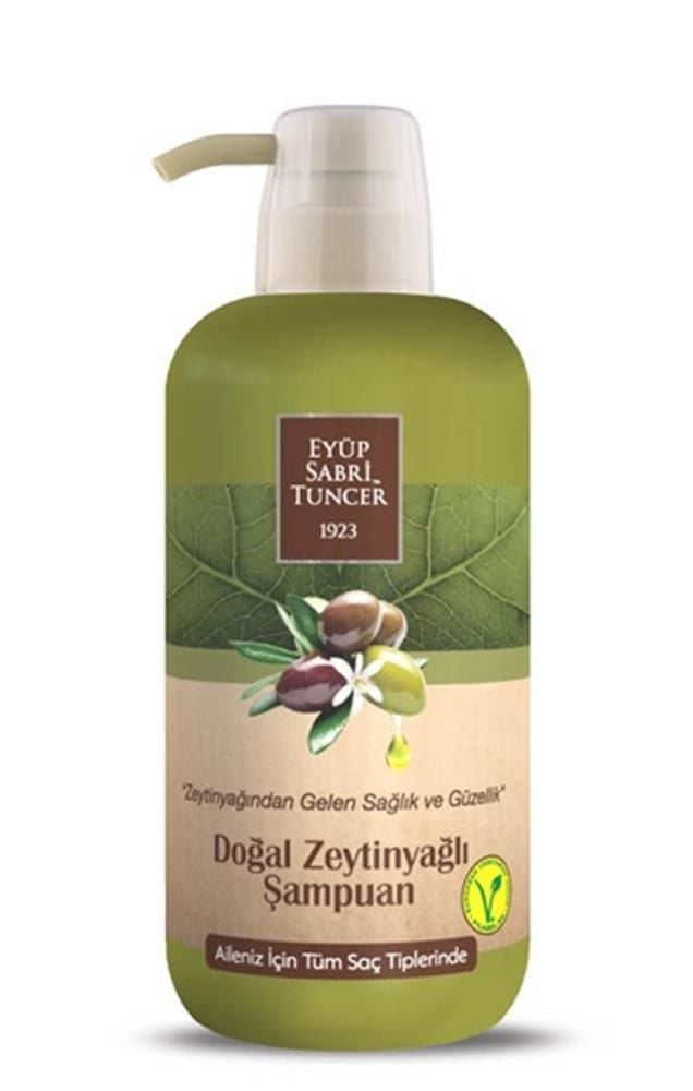 Eyüp Sabri Tuncer 600ml Doğal Zeytinyağlı Şampuan Pet Şişe