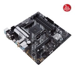 ASUS PRIME B550M-A WIFI II AMD B550 AM4 DDR4 4866 HDMI DVI VGA Çift M2 USB3.2 AX